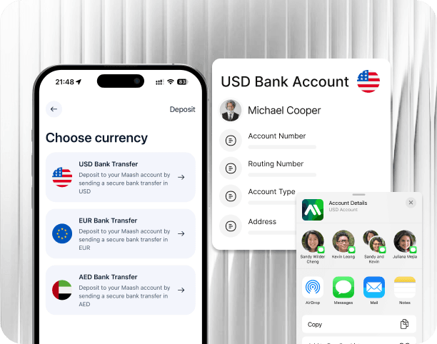 Mobile-ready account experience